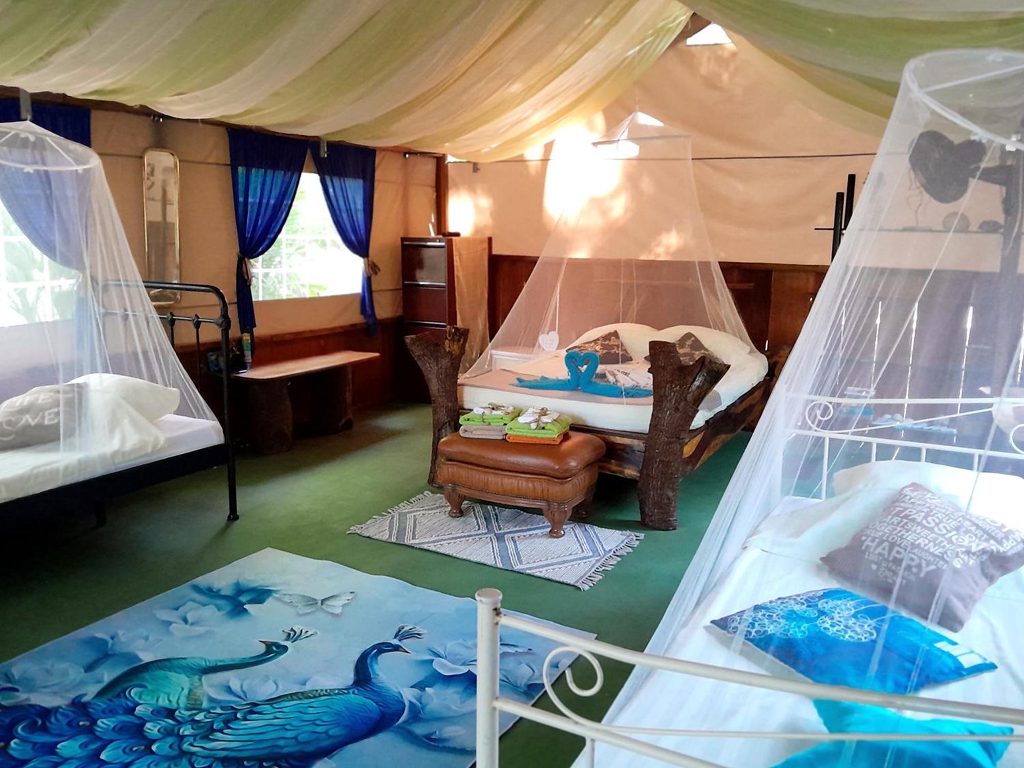 Fully Furnished Family Jungle Tent, Latino Glamping Paquera Hotel Exterior photo